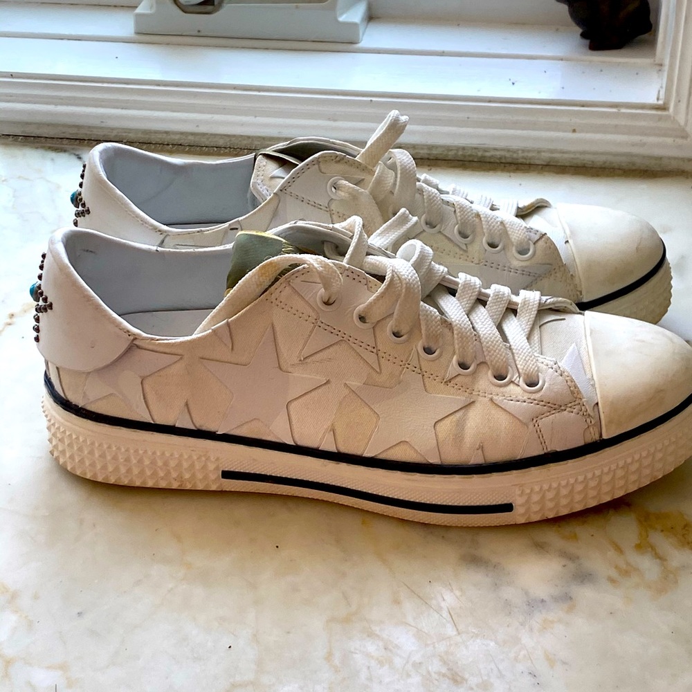 Valentino camo sneakers 8 worn once